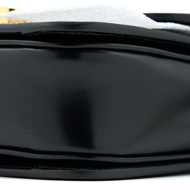Top Quality Celine Teen Triomphe Shoulder Bag Calfskin Black