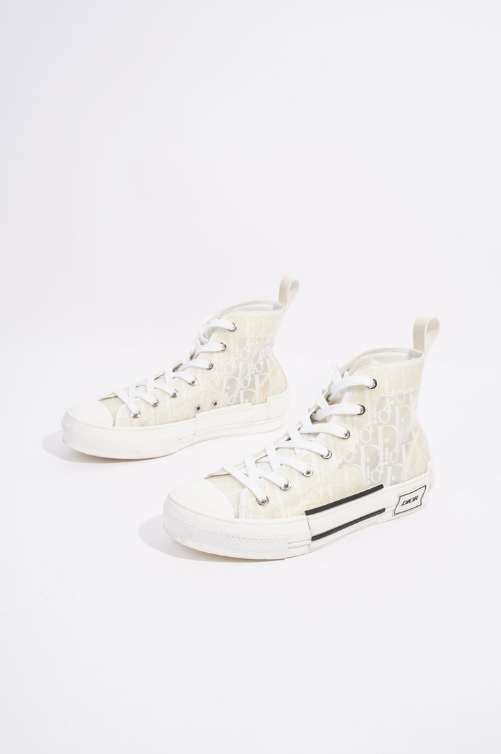 Christian Dior Womens B23 Cream / White EU 37 / UK 4