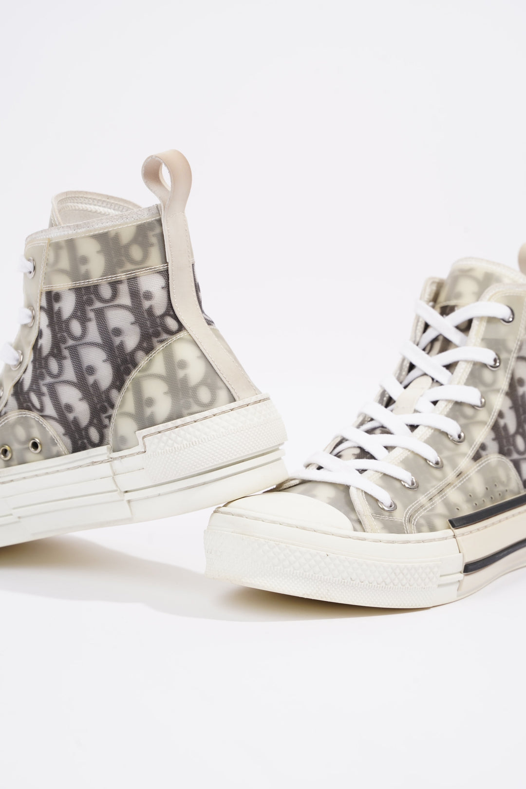 Christian Dior Womens B23 White / Black EU 38 / UK 5