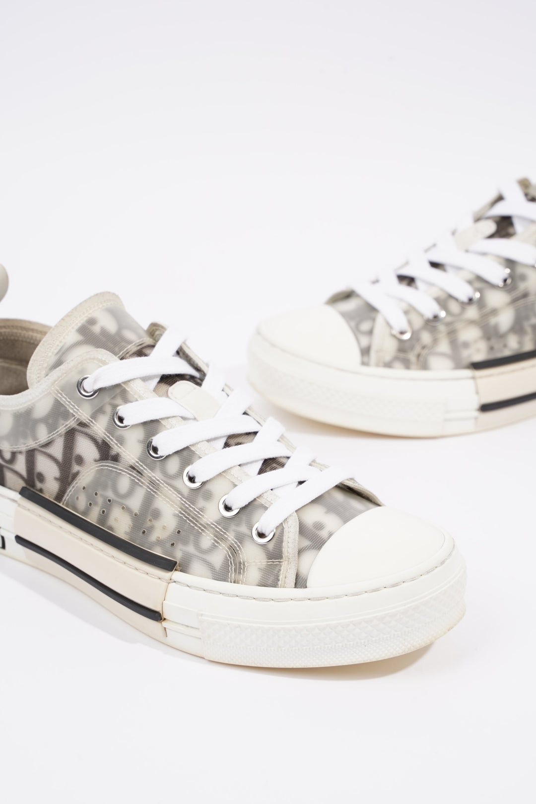 Christian Dior Womens B23 Low Top Grey EU 38.5 / UK 5.5