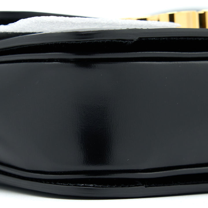 Top Quality Celine Teen Triomphe Shoulder Bag Calfskin Black