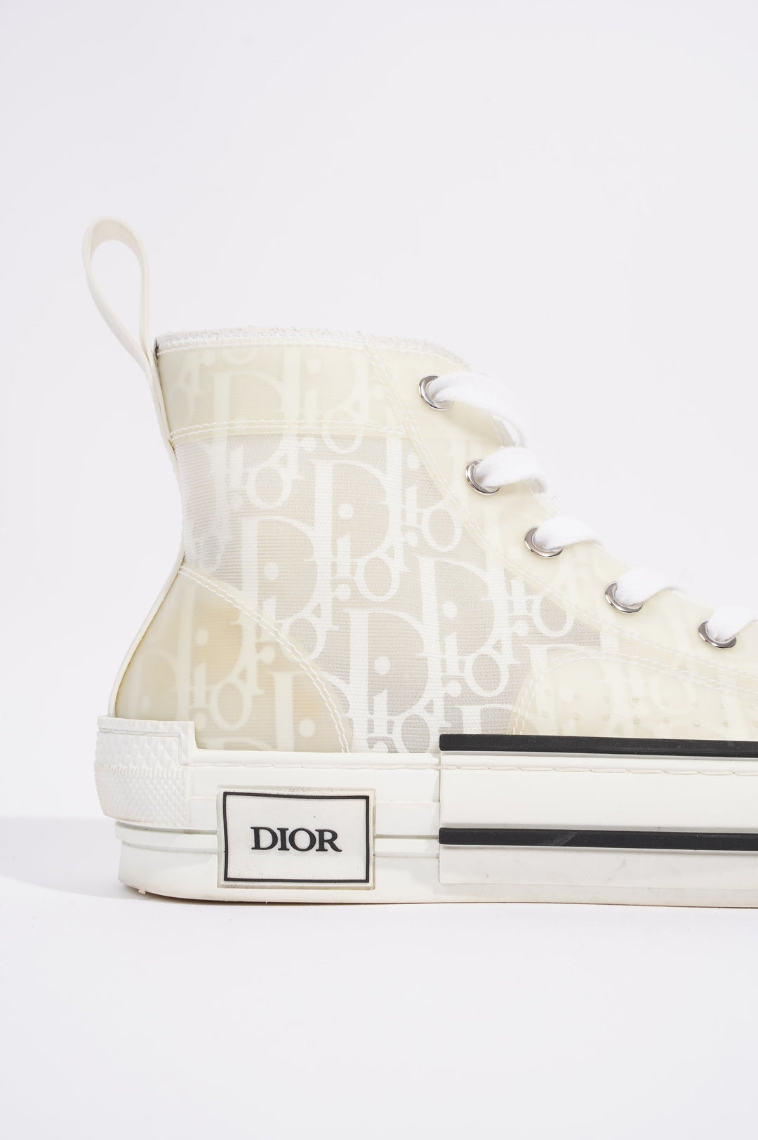 Christian Dior Womens B23 Cream / White EU 37 / UK 4