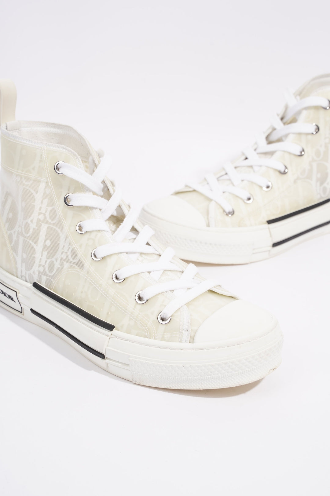 Christian Dior Womens B23 Cream / White EU 37 / UK 4