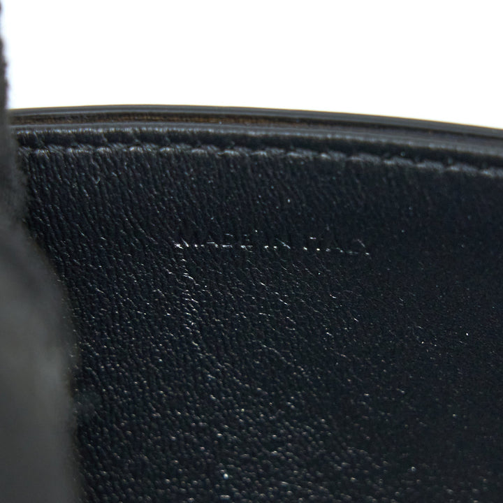 Top Quality Celine Teen Triomphe Shoulder Bag Calfskin Black