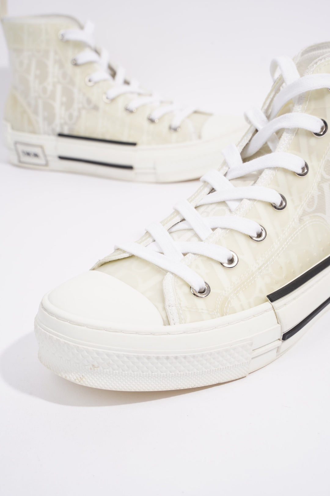 Christian Dior Womens B23 Cream / White EU 37 / UK 4