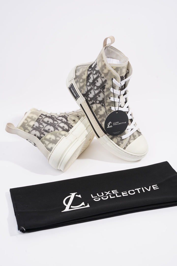 Christian Dior Womens B23 White / Black EU 38 / UK 5