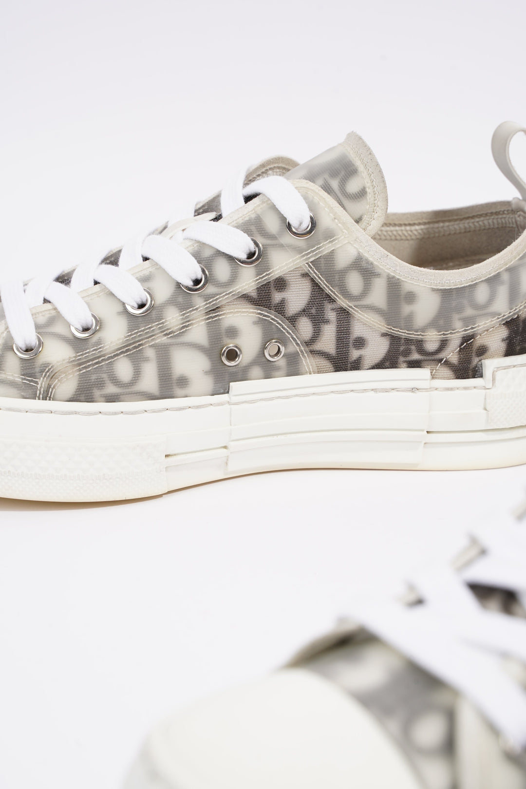 Christian Dior Womens B23 Low Top Grey EU 38.5 / UK 5.5