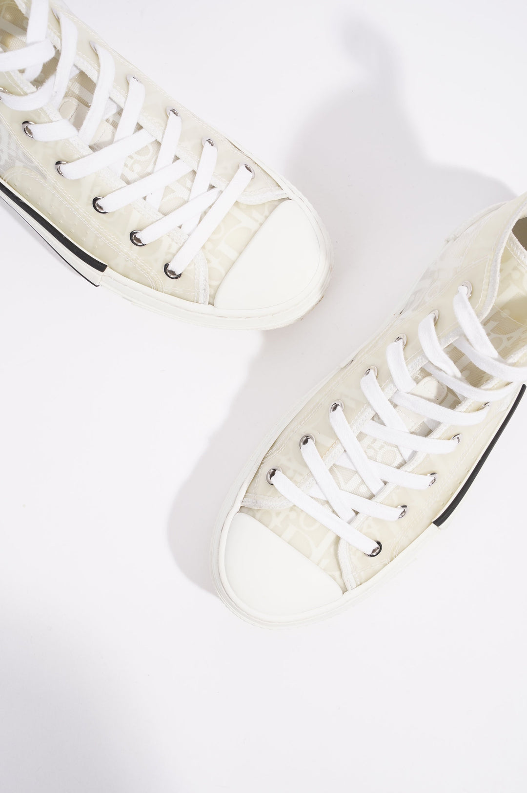 Christian Dior Womens B23 Cream / White EU 37 / UK 4