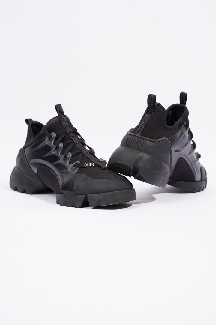 Christian Dior Womens D-Connect Black EU 39.5 / UK 6.5