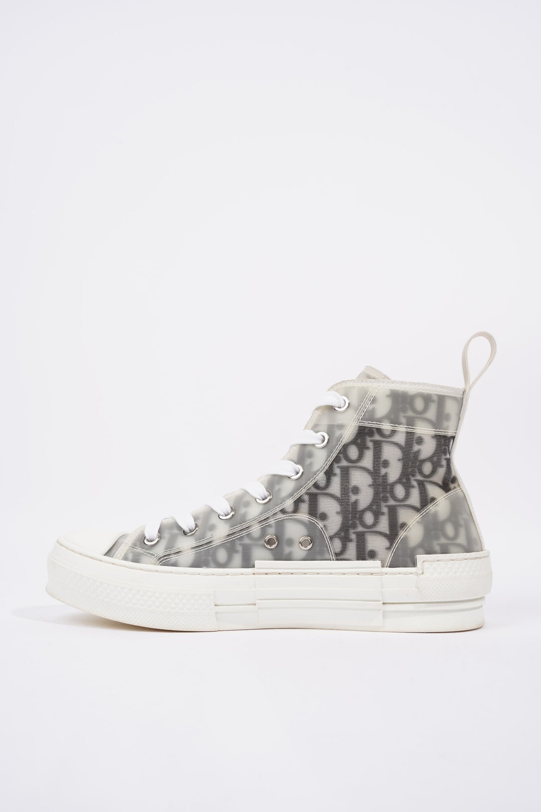 Christian Dior Womens B23 Grey Oblique EU 37.5 / UK 4.5