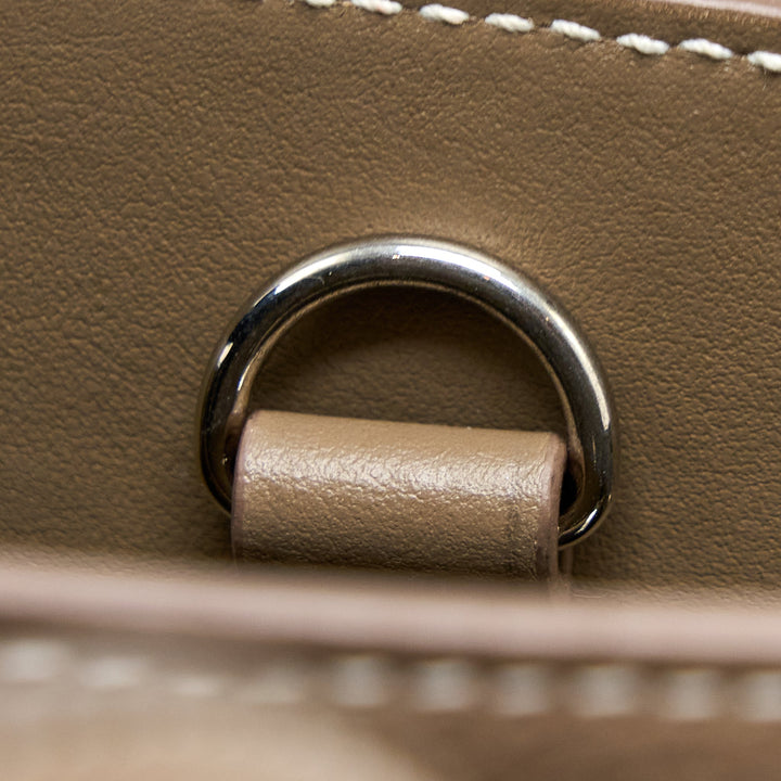 Saint Laurent Sac De Jour Calfskin Taupe SHW
