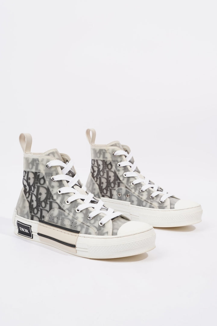 Christian Dior Womens B23 Grey Oblique EU 37.5 / UK 4.5