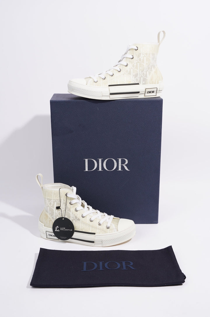 Christian Dior Womens B23 Cream / White EU 37 / UK 4