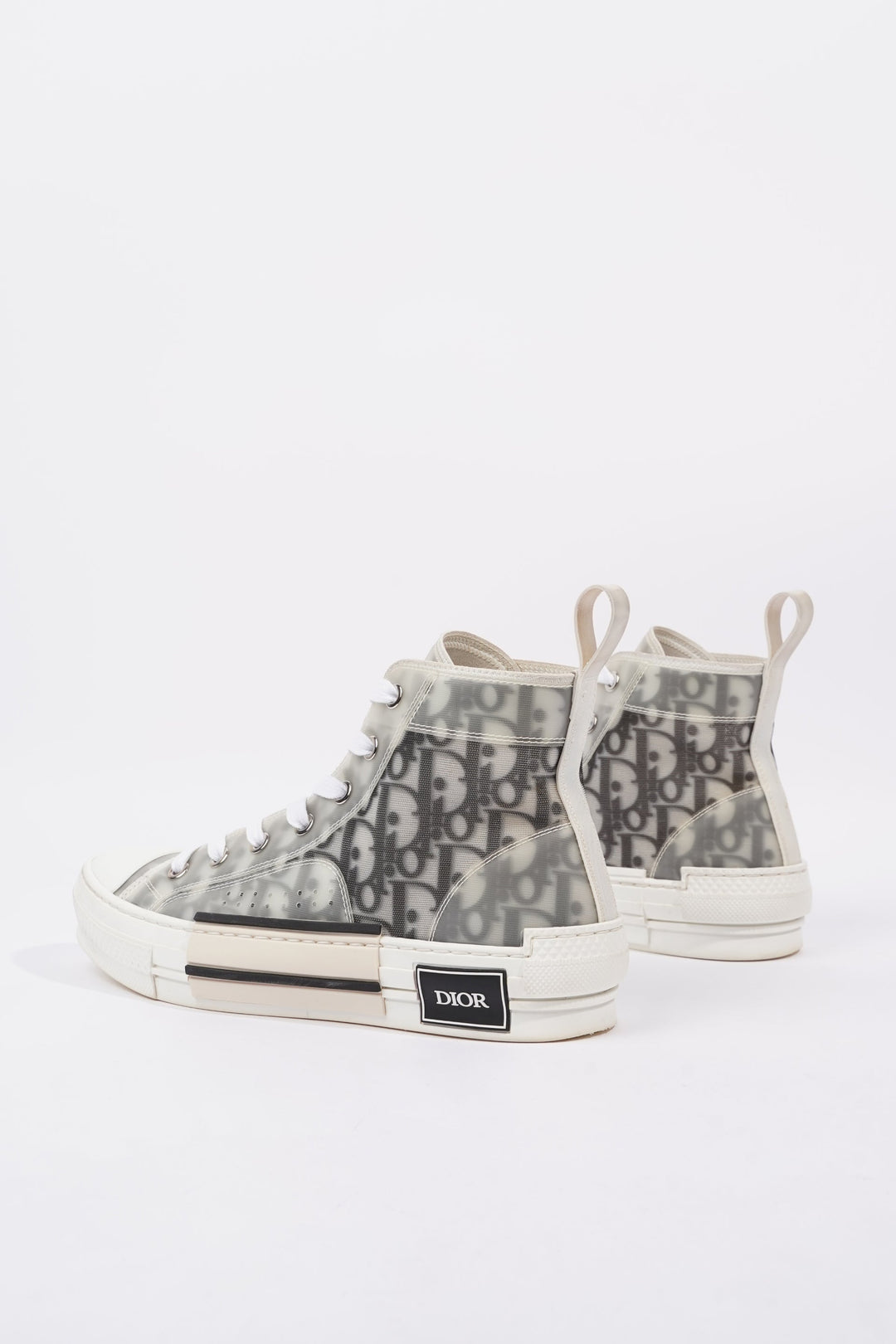 Christian Dior Womens B23 Grey Oblique EU 37.5 / UK 4.5