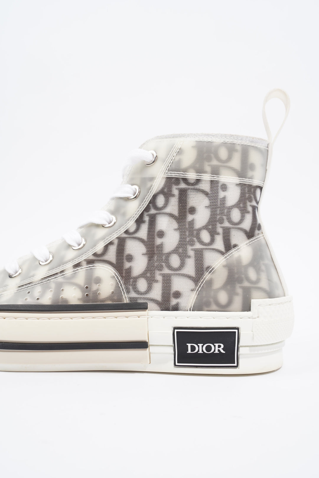 Christian Dior Womens B23 Grey Oblique EU 38 / UK 5