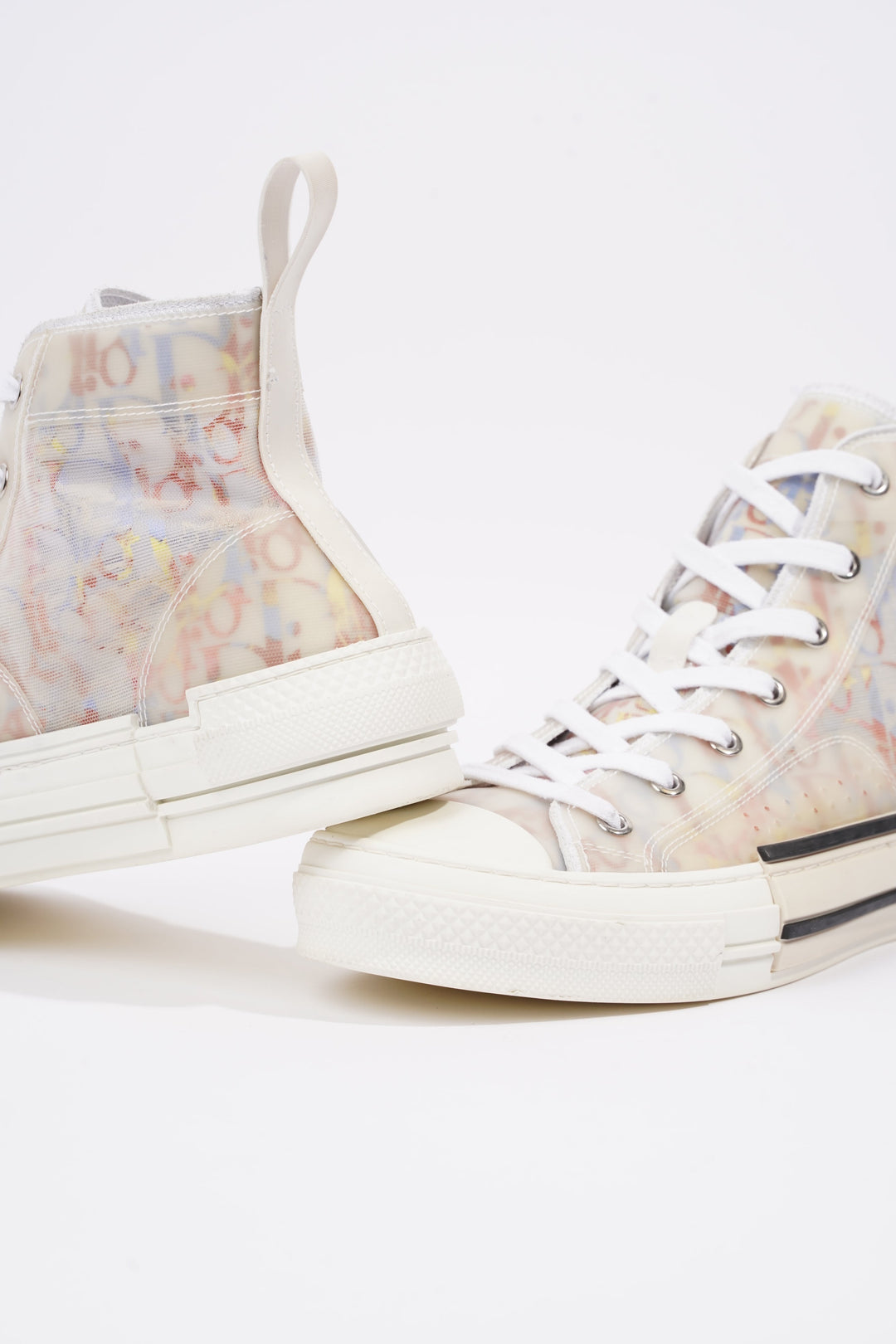 Christian Dior Womens B23 White / Multi EU 40 / UK 7