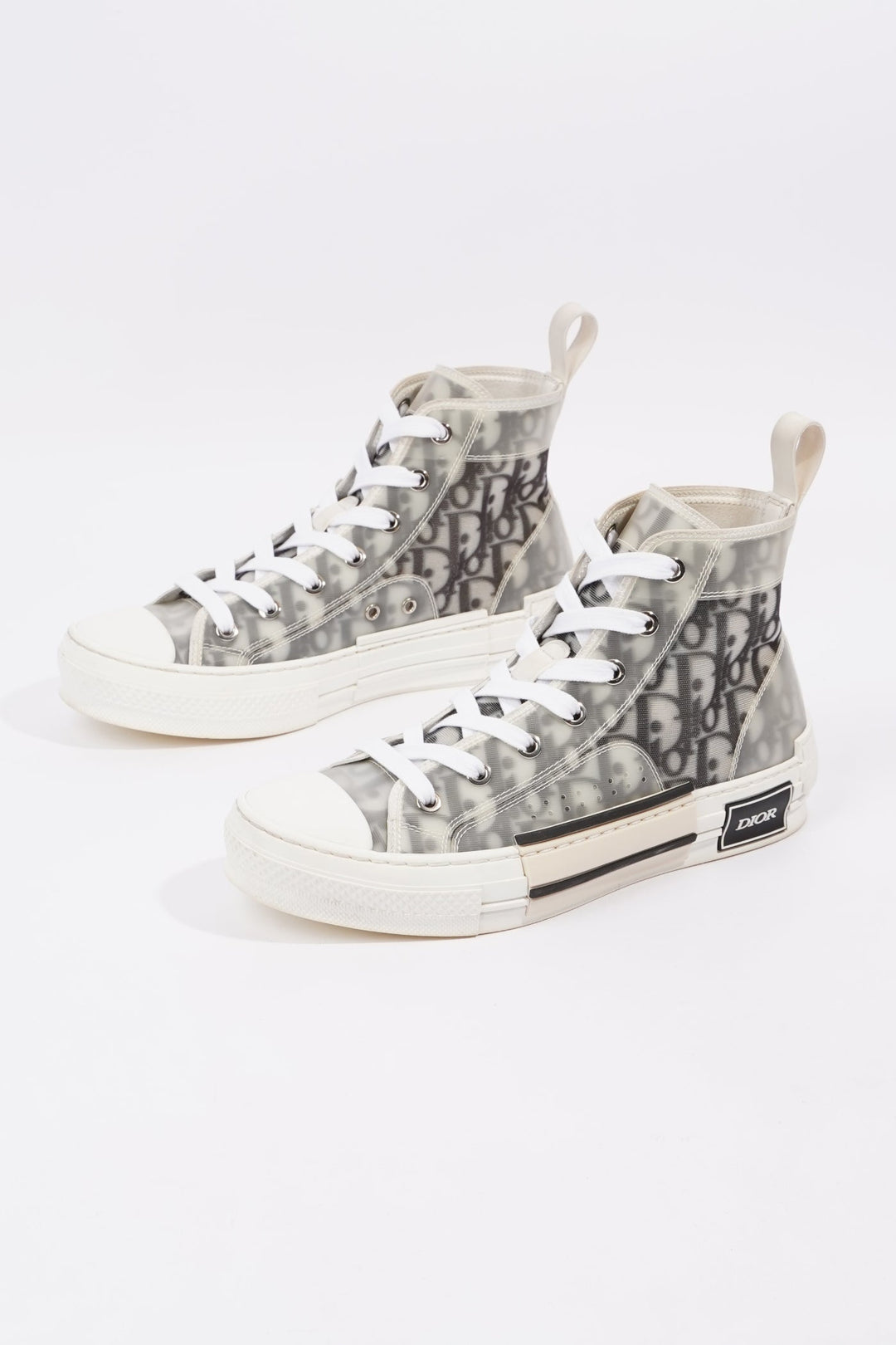 Christian Dior Womens B23 Grey Oblique EU 37.5 / UK 4.5