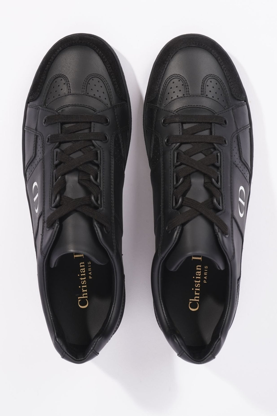 Christian Dior Low Top Sneaker Black / White EU 39 / UK 6