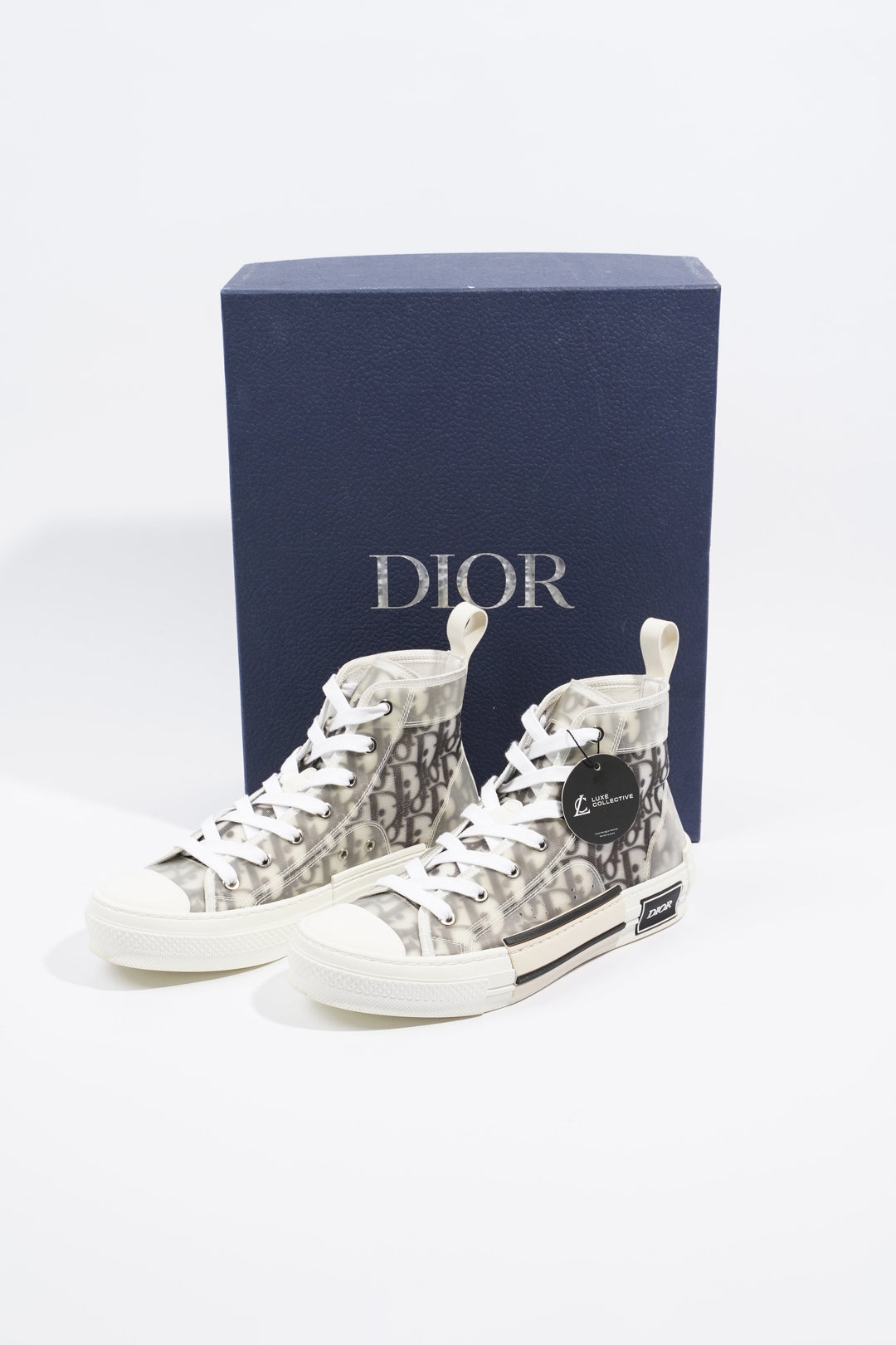 Christian Dior Womens B23 Grey Oblique EU 38 / UK 5
