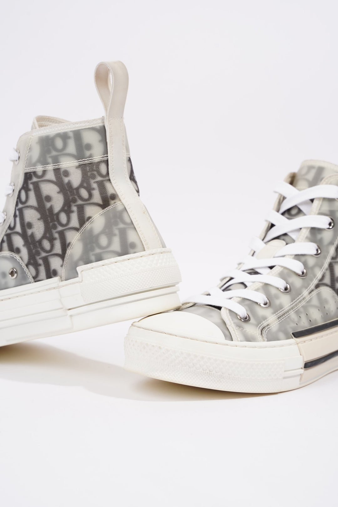 Christian Dior Womens B23 Grey Oblique EU 37.5 / UK 4.5