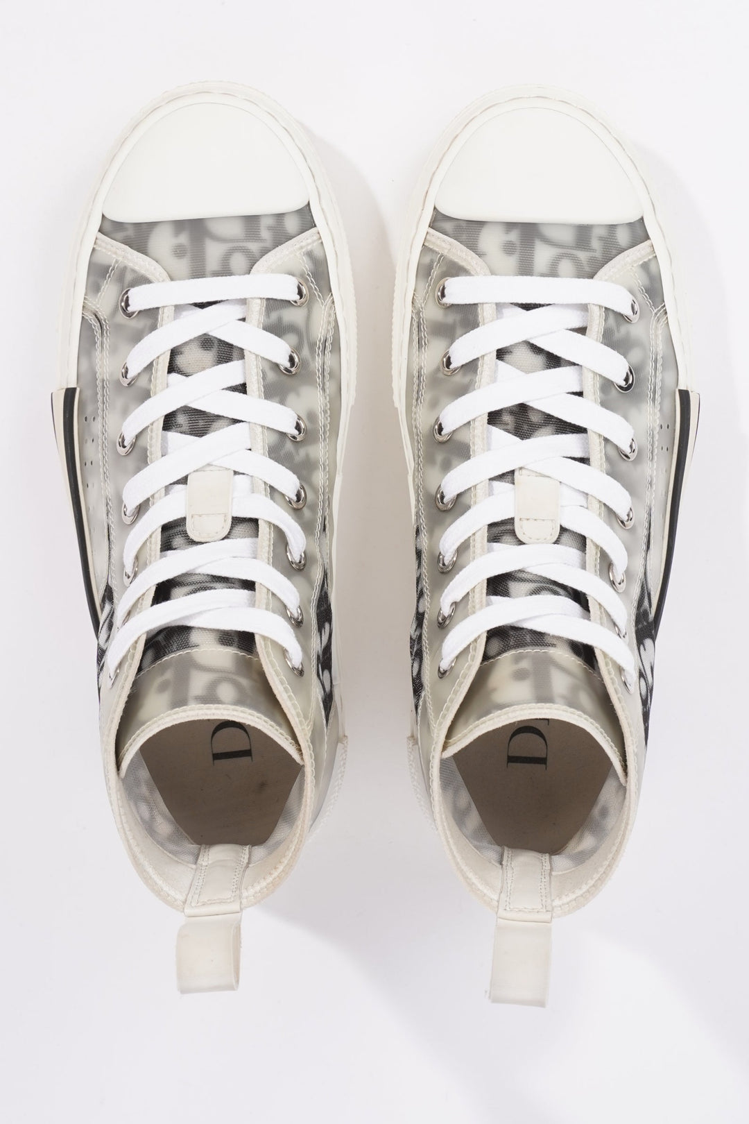 Christian Dior Womens B23 Grey Oblique EU 37.5 / UK 4.5