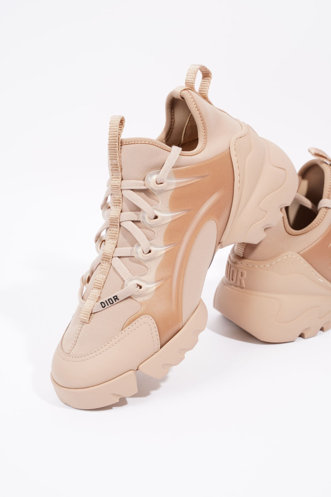 Christian Dior Womens D-Connect Nude EU 37 / UK 4