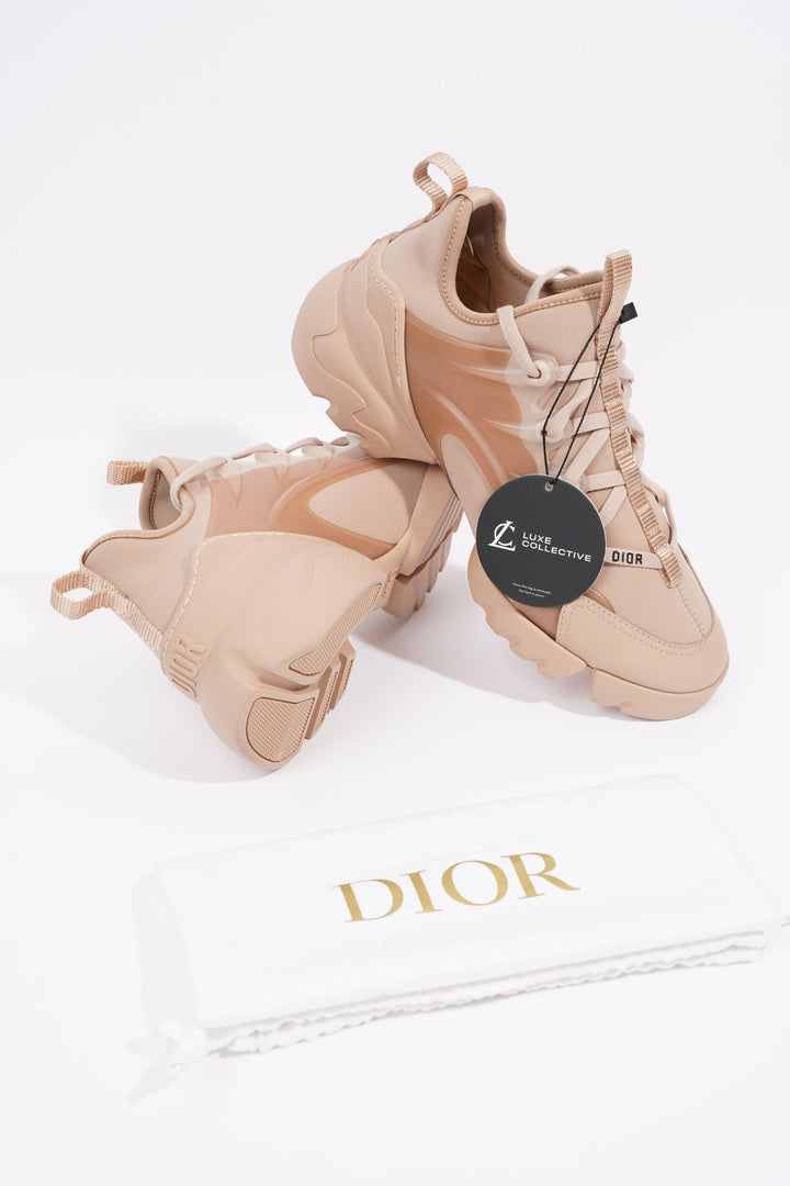 Christian Dior Womens D-Connect Nude EU 37 / UK 4