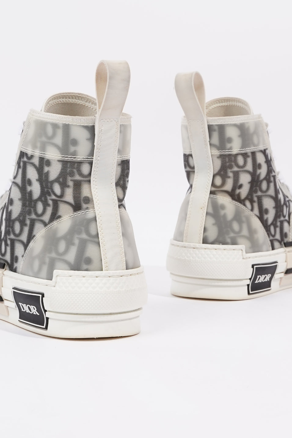 Christian Dior Womens B23 Grey Oblique EU 37.5 / UK 4.5