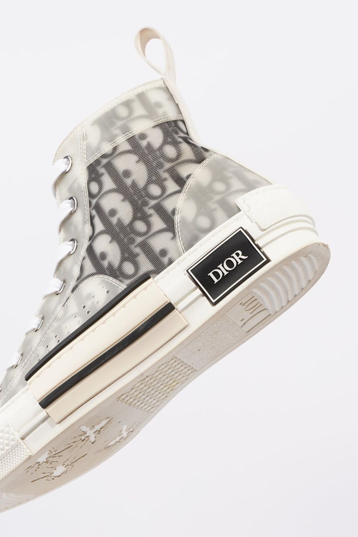 Christian Dior Womens B23 Grey Oblique EU 37.5 / UK 4.5