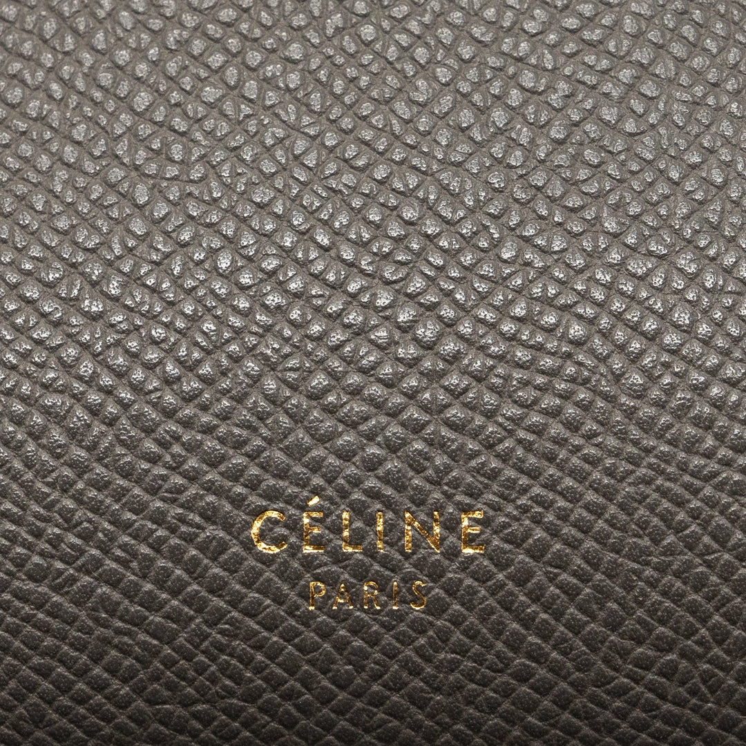 Celine nano belt bag calfskin grey