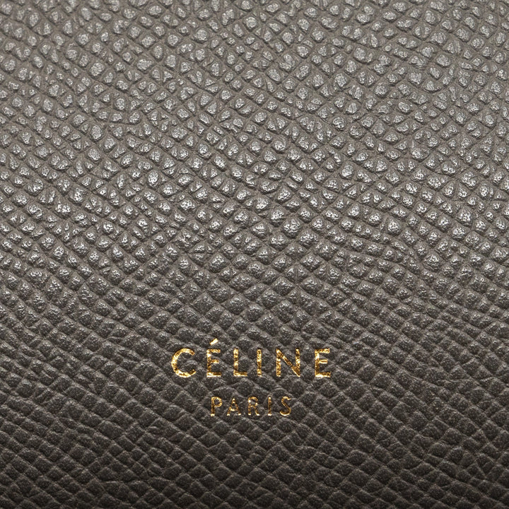 Celine nano belt bag calfskin grey