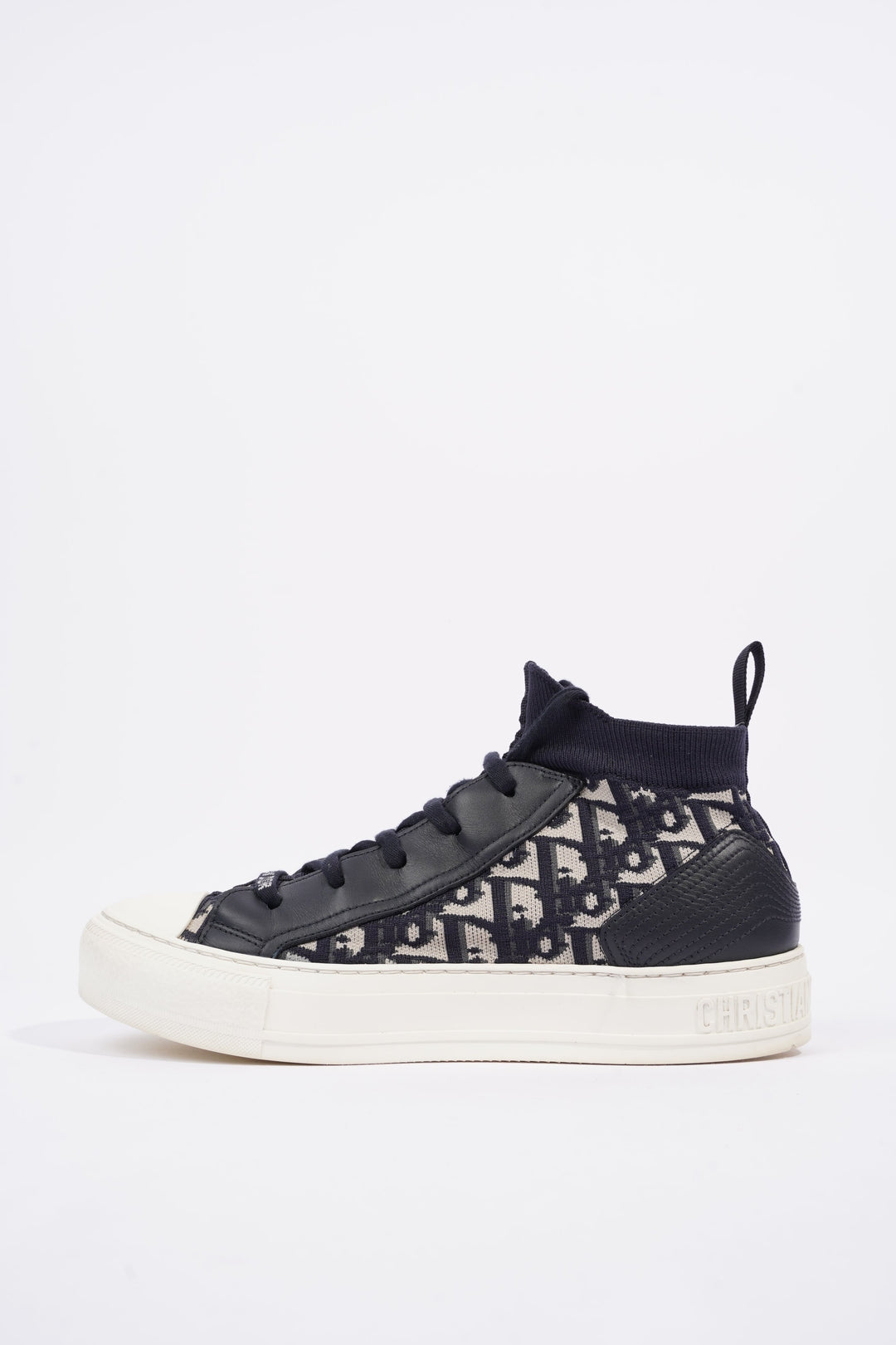 Christian Dior Womens Walk n' Dior High Top Blue / White EU 38.5 / UK 5.5