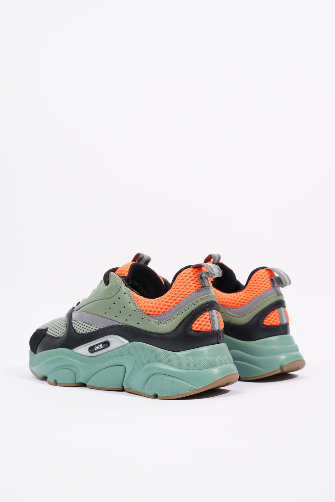 Christian Dior Womens B22 Green / Orange / Grey EU 40 / UK 7
