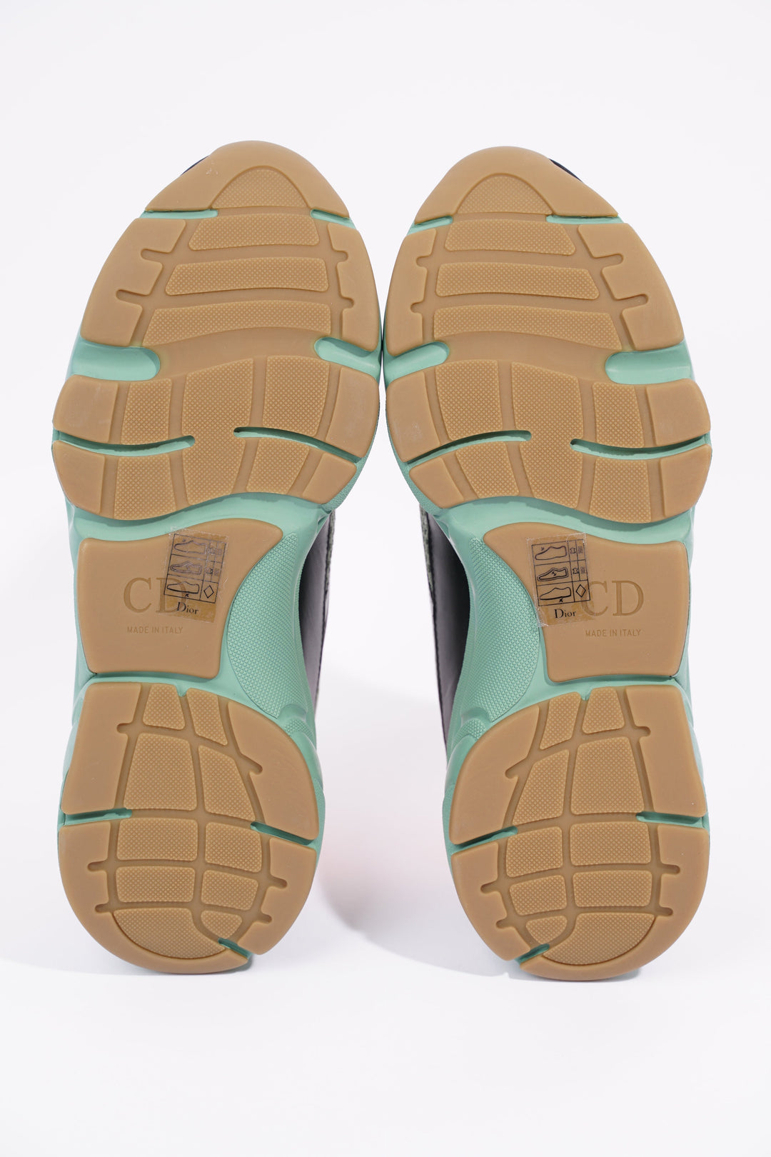 Christian Dior Womens B22 Green / Orange / Grey EU 40 / UK 7