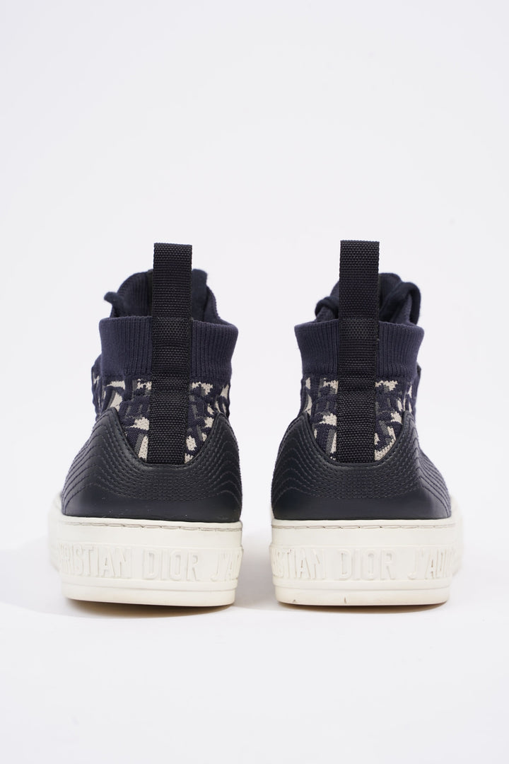 Christian Dior Womens Walk n' Dior High Top Blue / White EU 38.5 / UK 5.5