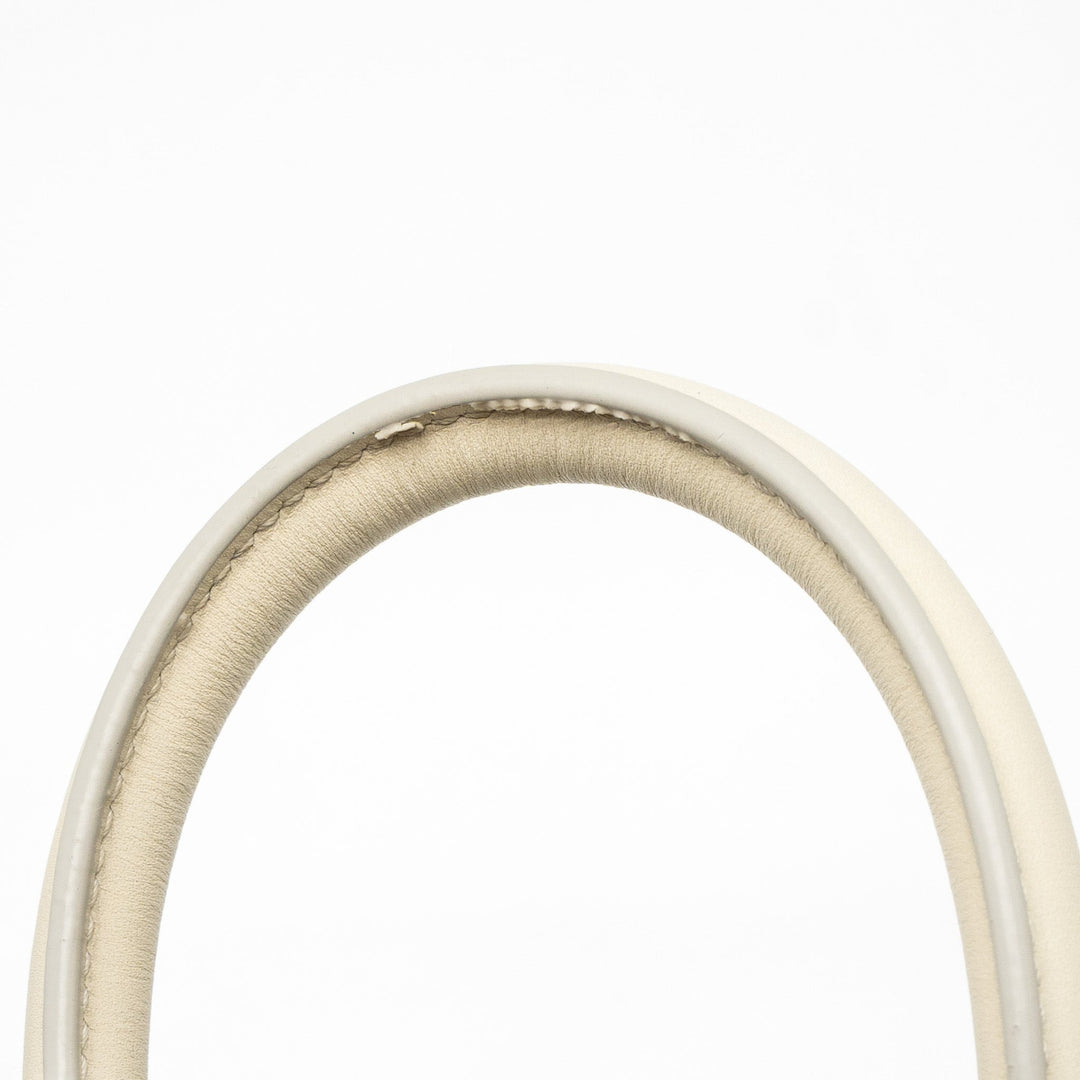 Celine Micro Luggage Bag Calfskin White