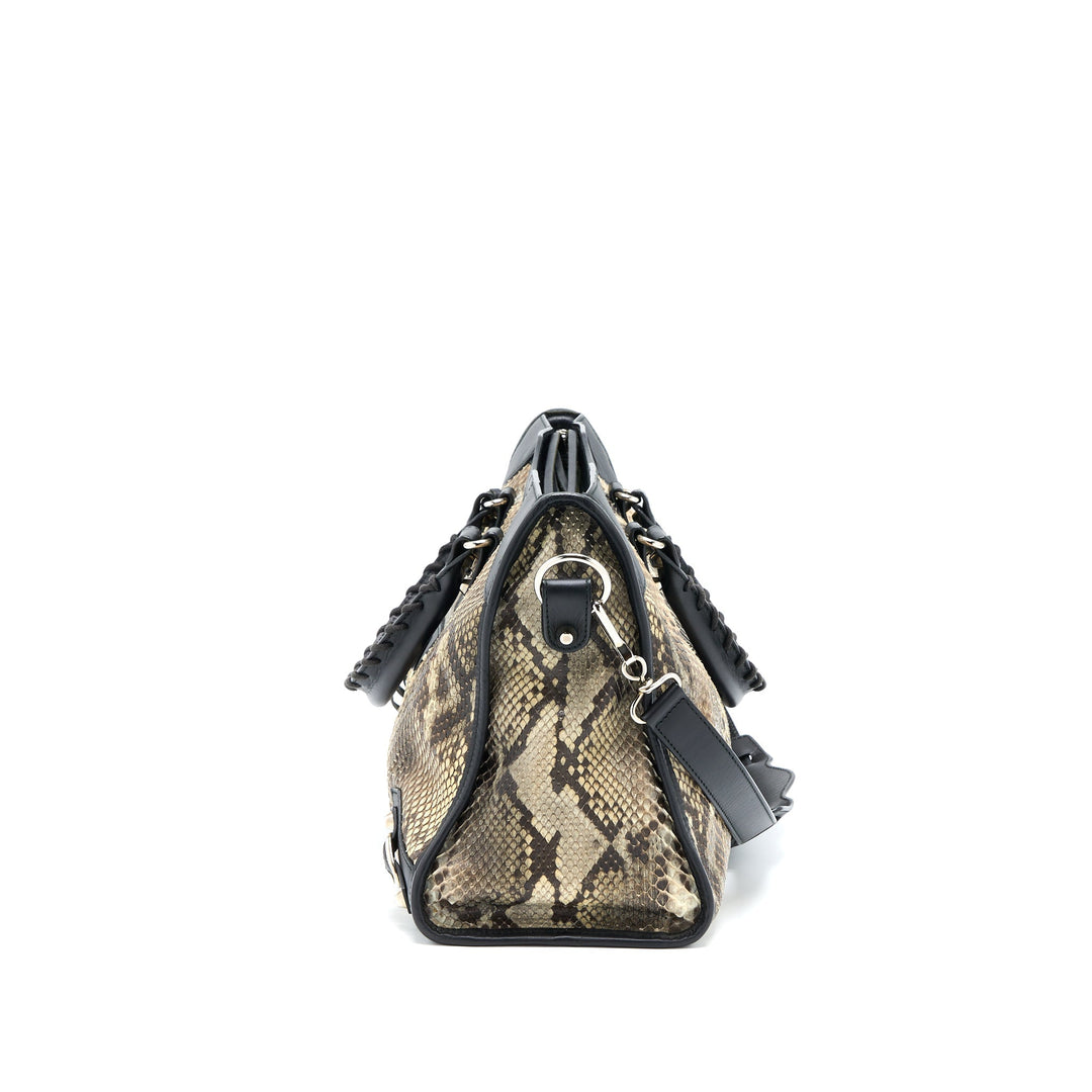 Top Quality Balenciaga Classic City Python Leather SHW