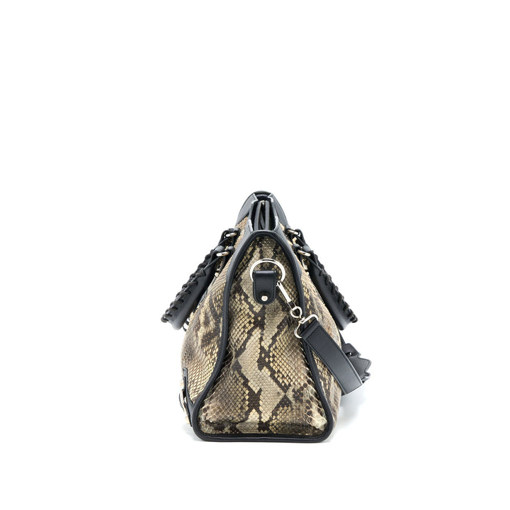 Top Quality Balenciaga Classic City Python Leather SHW