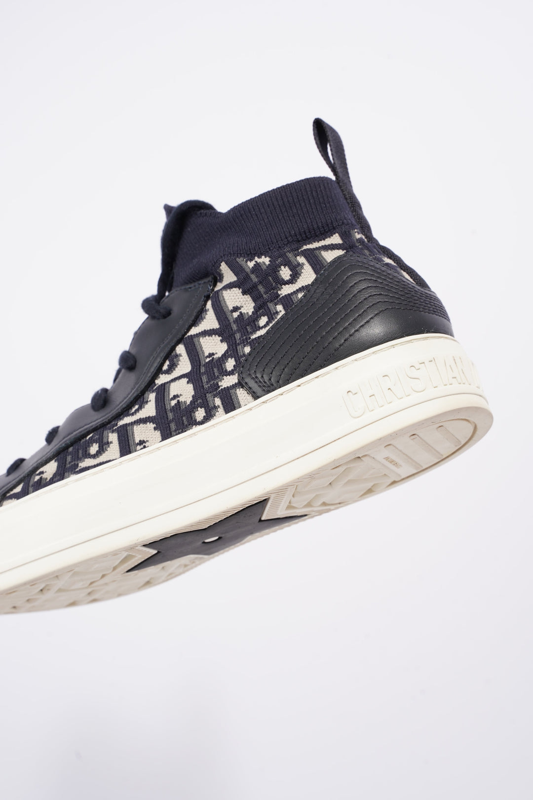 Christian Dior Womens Walk n' Dior High Top Blue / White EU 38.5 / UK 5.5