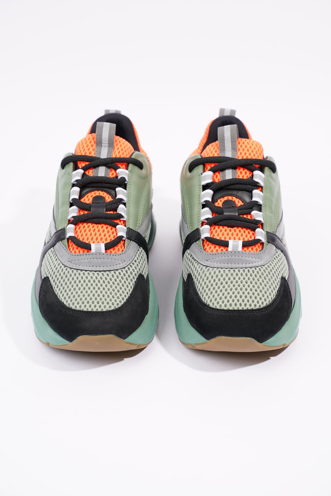 Christian Dior Womens B22 Green / Orange / Grey EU 40 / UK 7
