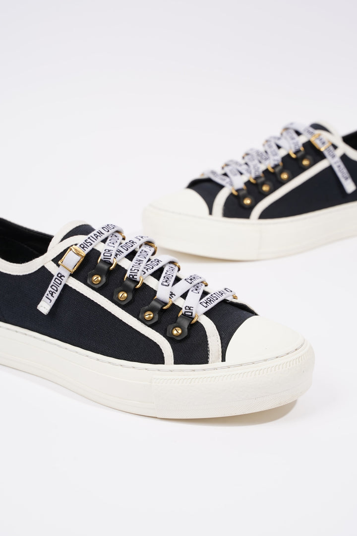 Christian Dior Womens Walk n' Dior Black / White EU 39 / UK 6