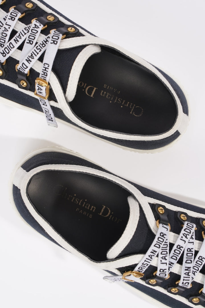 Christian Dior Womens Walk n' Dior Black / White EU 39 / UK 6