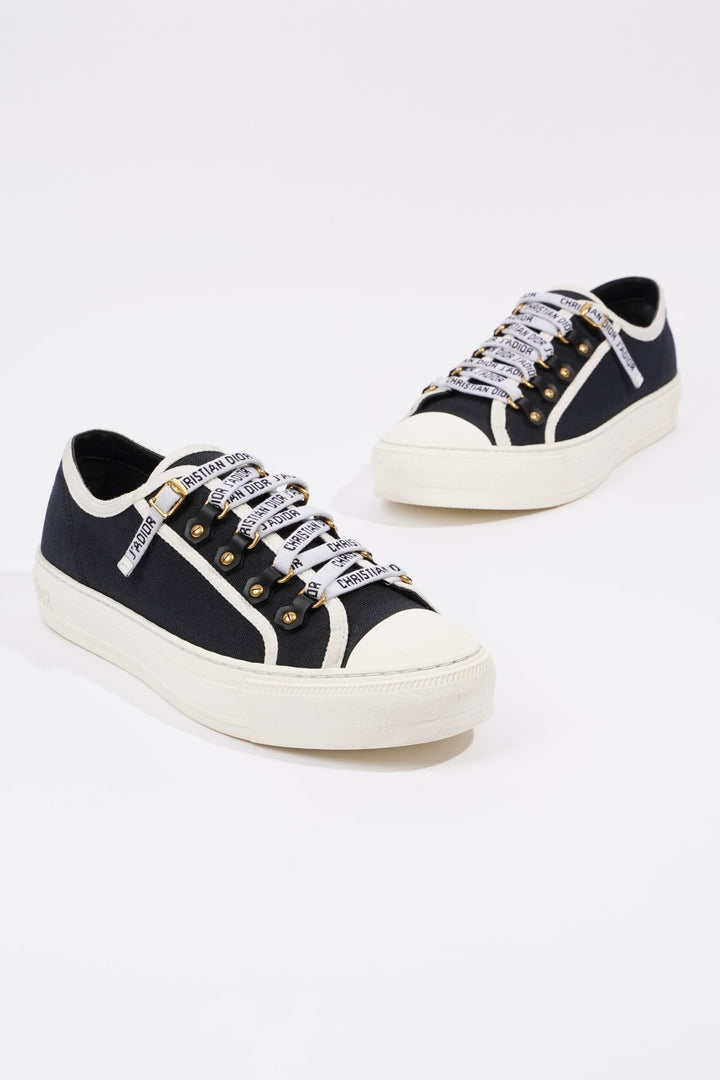 Christian Dior Womens Walk n' Dior Black / White EU 39 / UK 6
