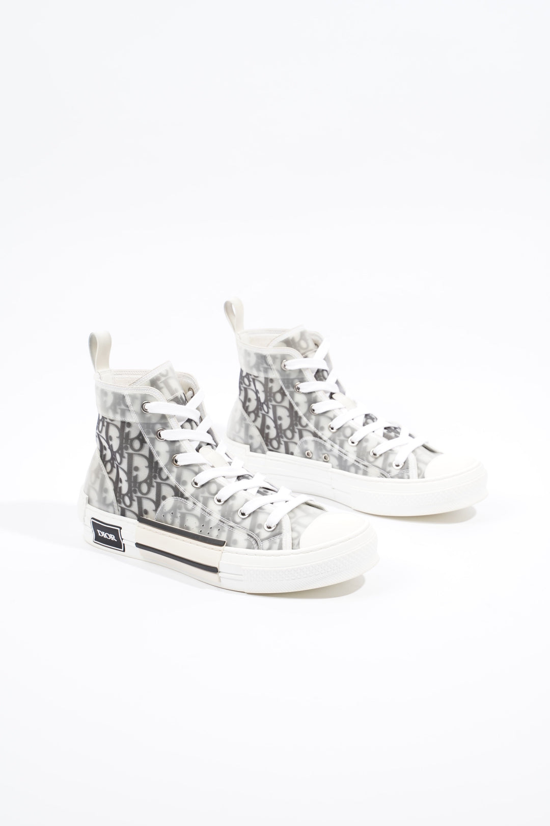 Christian Dior Womens B23 Grey Oblique EU 40.5 / UK 7.5