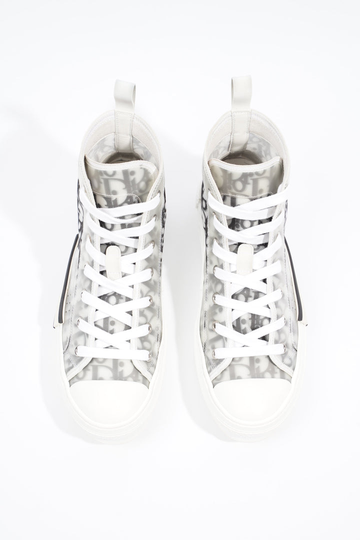 Christian Dior Womens B23 Grey Oblique EU 40.5 / UK 7.5