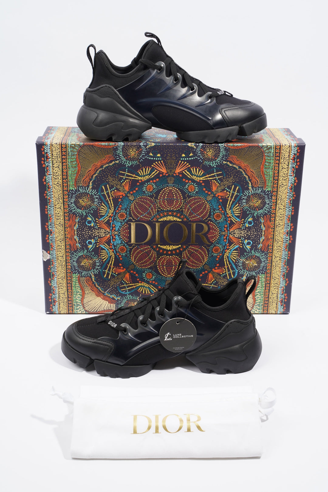 Christian Dior D-Connect Black / Navy EU 38 / UK 5