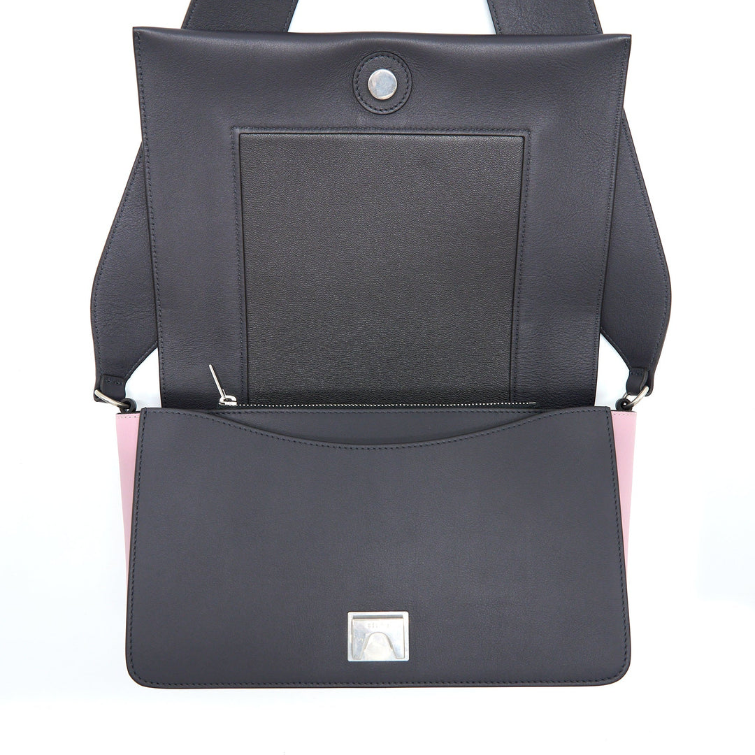 Top Quality Celine Frame Bag Multicolour Liquorice / Antique rose