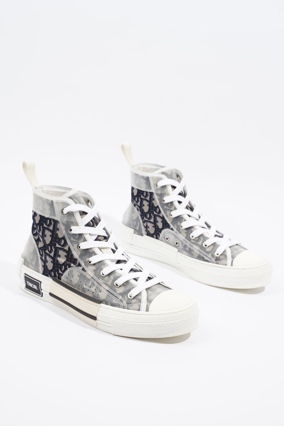 Christian Dior Womens B23 Grey / Blue / Oblique EU 40 / UK 7