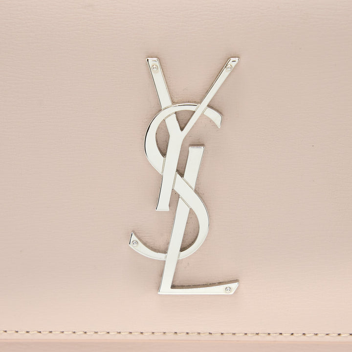 Saint Laurent Medium Sunset Chain Bag Calfskin Light Pink SHW