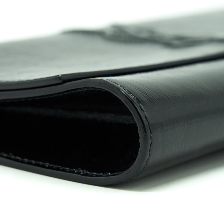 Saint Laurent / YSL Clutch Patent Black